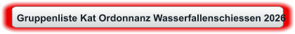 Gruppenliste Kat Ordonnanz Wasserfallenschiessen 2026